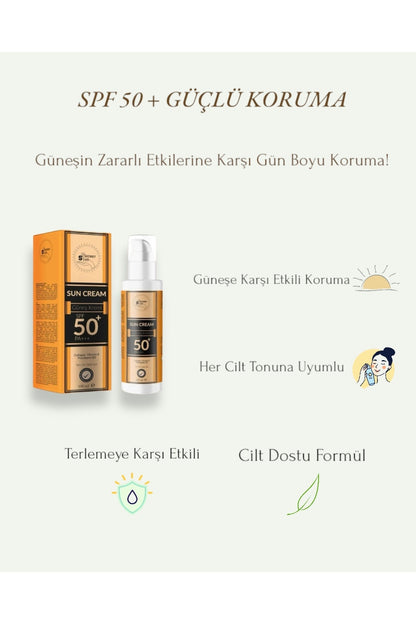 Güneş koruyucu losyon spf 50 (100ml)