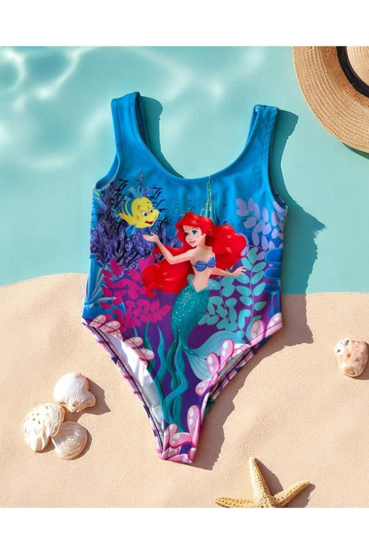 Kız Çocuk Üc Parça Mayo Bikini Takim